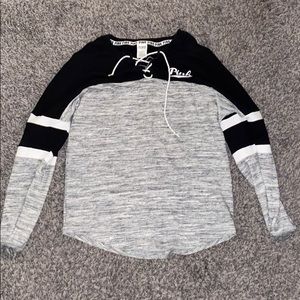 Pink pull over sweater